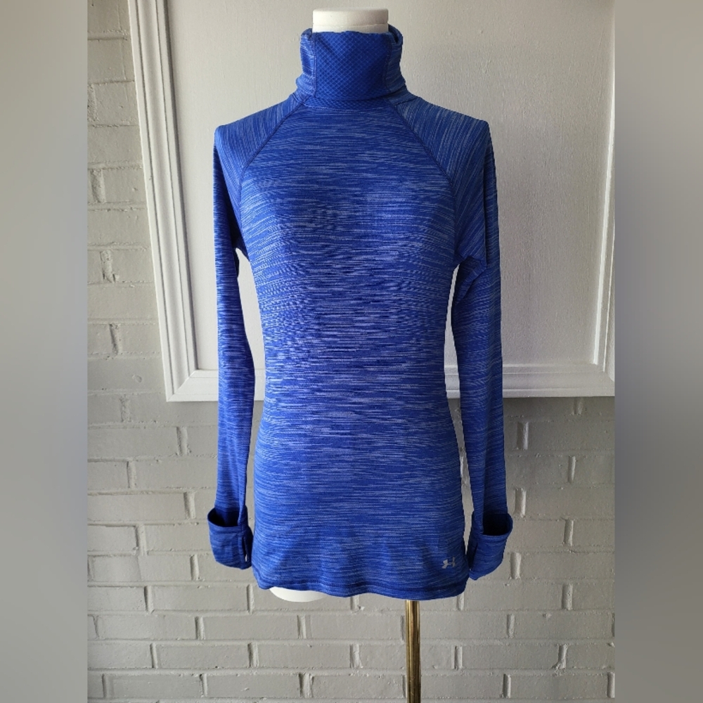 Under Armour Heathered Blue Top